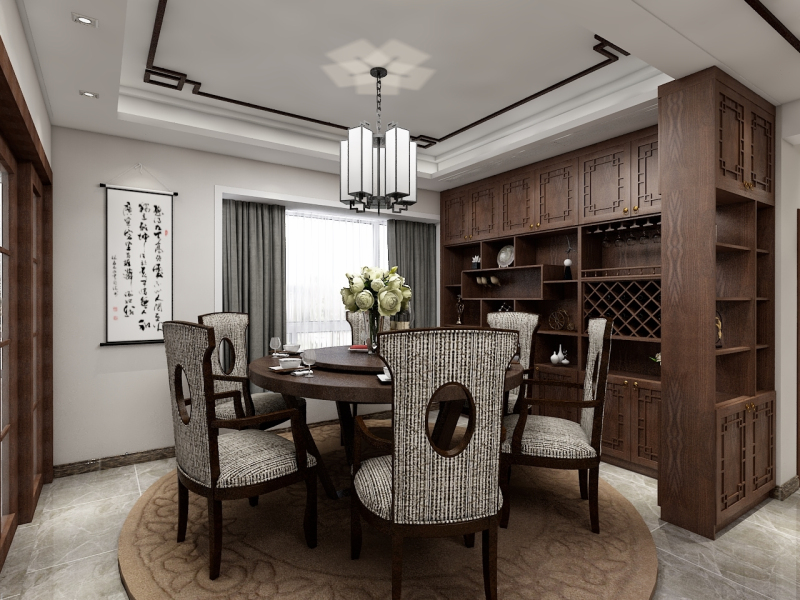 中式古典餐厅设计案例